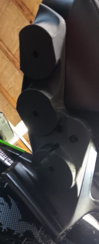 Concours 1400/GTR 1400 under mirror, triple accessory mount