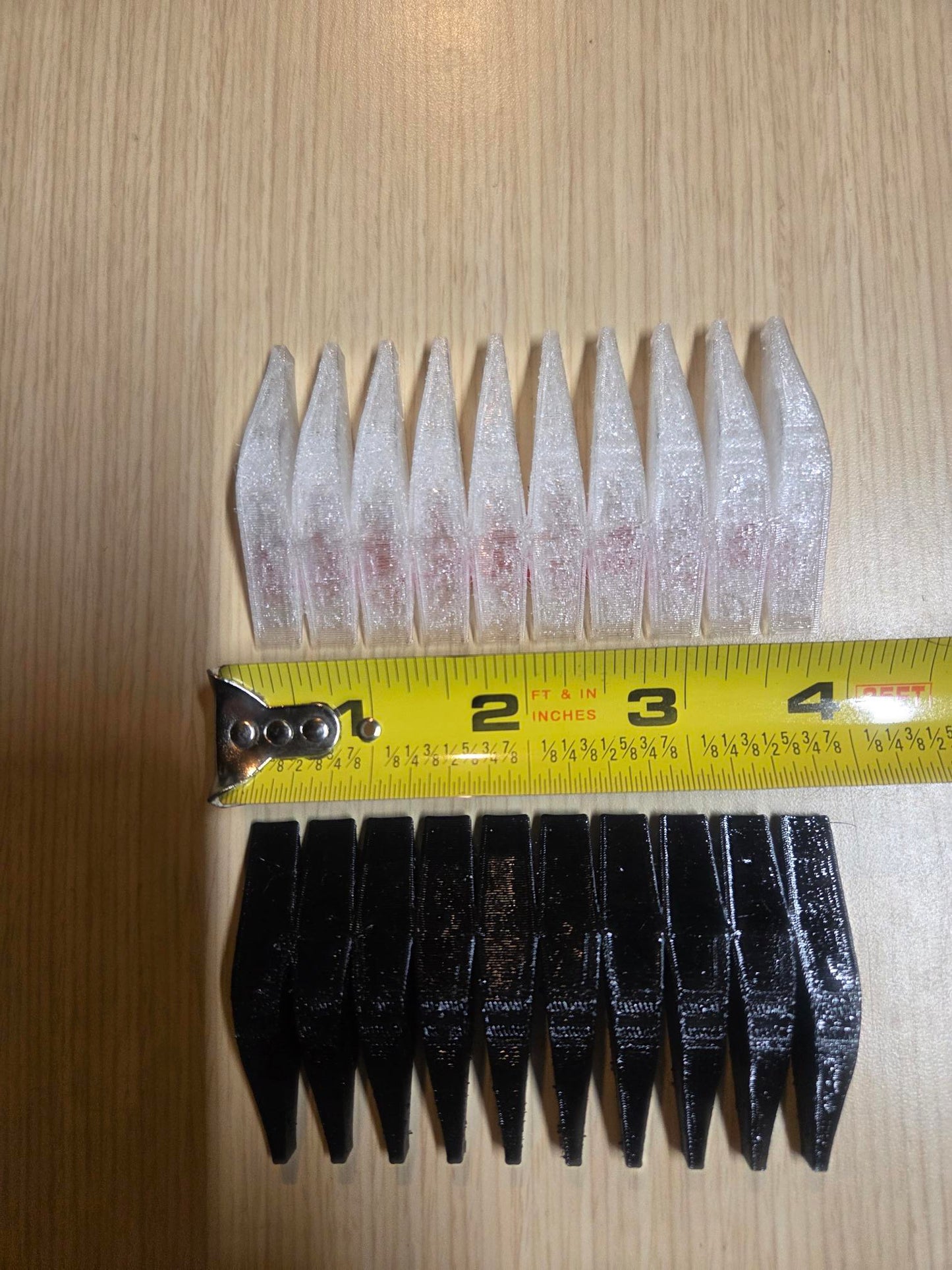 width of the center airfoil