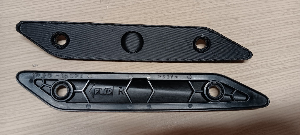 Windshield cover trim