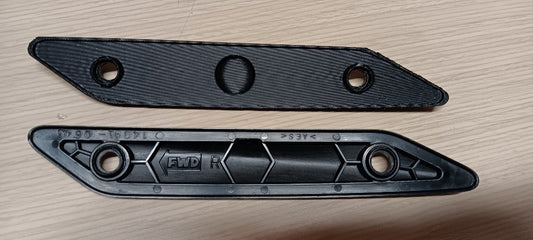 Windshield cover trim